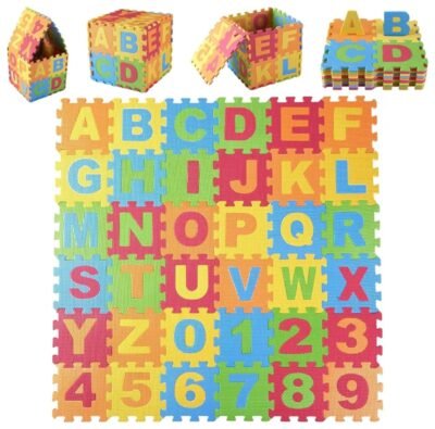 ABC & 123 Baby Foam Mat