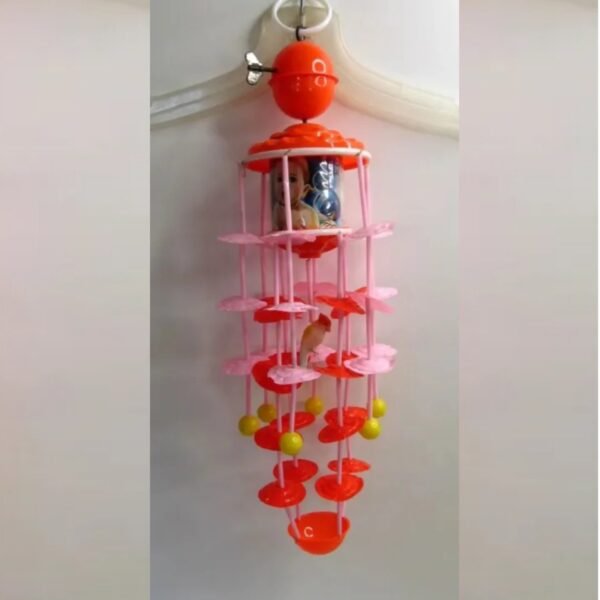 Musical Wind-Up Hanging Bird Toy for Babies & Kids