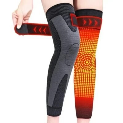 Knee Support Compression Sleeve for Men & Women – Pain Relief Gym, Running & Sports Knee Brace (1 Pair)