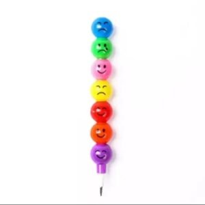 Cute Emoji Ball Pencil for Kids