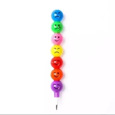 Cute Emoji Ball Pencil for Kids
